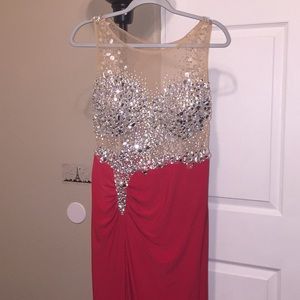 Beautiful red formal dress
